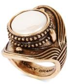 Lucky Brand Gold-tone Freshwater Pearl Statement Ring (12mm)