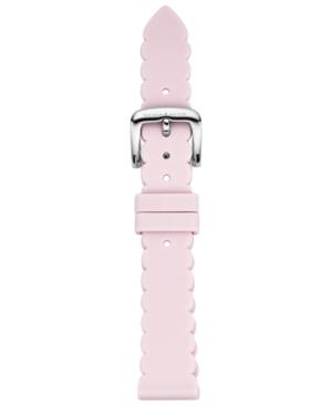 Kate Spade New York Women's Pink Silicone Smart Watch Strap