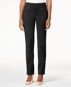 Charter Club Cambridge Pull-on Slim-leg Jeans, Created For Macy's