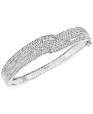 Classique By Effy Diamond Bangle Bracelet (1-7/8 Ct. T.w.) In 14k White Gold