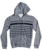 Quiksilver Men's Major Stripes Full-zip Sweater Hoodie