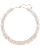 Swarovski Rose Gold-tone Crystal & Pave Collar Necklace
