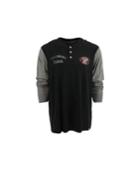 '47 Brand Men's Long-sleeve Cincinnati Reds Henley