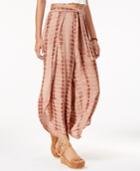 American Rag Juniors' Printed Tulip-leg Soft Ankle Pants, Only At Macy's