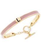 Bcbgeneration Gold-tone Love Letter Initial Bangle Bracelet