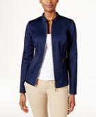 Charter Club Zip-front Jacket, Only At Macy's