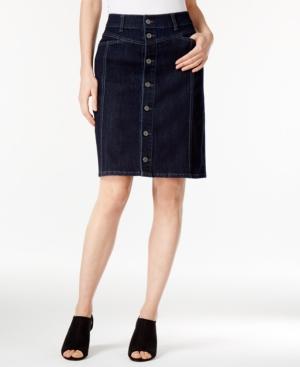 Style & Co Button-front Pencil Skirt, Created For Macy's