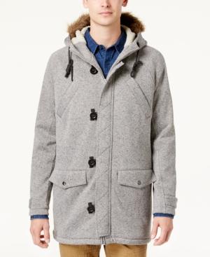 American Rag Men's Fleece Parka With Removable Hood, Created For Macy's