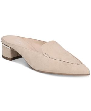 Franco Sarto Genesse Block-heel Pointed-toe Mules Women's Shoes