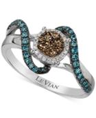 Le Vian Exotics Diamond Ring (1/2 Ct. T.w.) In 14k White Gold