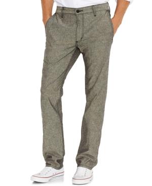 Levi's 511 Slim-fit Hybrid Black Chambray Trousers