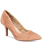 Alfani Women's Step 'n Flex Jennah Perforated Pumps, Created For Macy's Women's Shoes