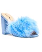 Katy Perry Bon-bon Feather Sandals Women's Shoes