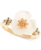 Lonna & Lilly Gold-tone Flower Statement Ring
