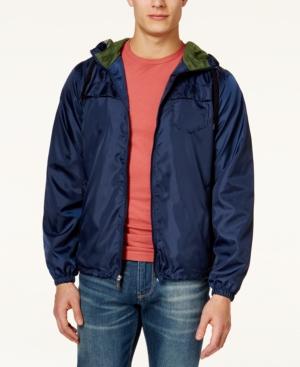 Univibe Men's Phantom Hooded Windbreaker