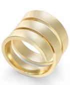 Inc International Concepts Gold-tone Polished Spiral Ring, Created For Macy's