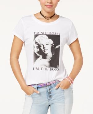 Hybrid Juniors' I'm The Boss Graphic T-shirt