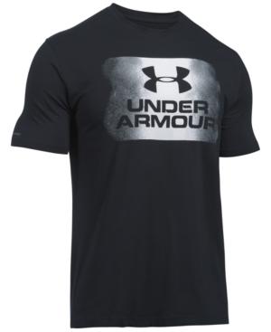 Under Armour Men's Overspray Charged Cotton Logo T-shirt