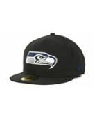 New Era Seattle Seahawks Nfl Black Team 59fifty Cap