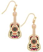 Kate Spade New York Gold-tone Guitar Drop Earrings