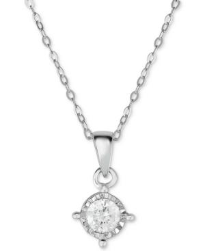 Trumiracle Diamond Pendant Necklace (1 Ct. T.w.) In 14k White Gold