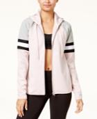 Material Girl Active Juniors' Colorblocked Hoodie, Created For Macy's