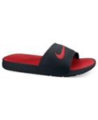 Nike Men's Benassi Solarsoft Slides Sandals From Finish Line