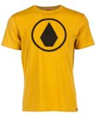 Volcom Men's Solid Stone Graphic-print Logo T-shirt