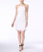 Guess Crocheted-lace Halter Sheath Dress