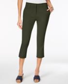 Style & Co Straight-leg Capri Pants, Created For Macy's
