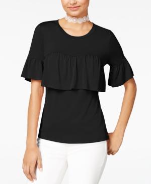 Be Bop Juniors' Ruffled T-shirt
