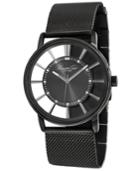 Kenneth Cole New York Watch, Men's Gunmetal Ion-plated Stainless Steel Mesh Bracelet 44mm Kc9176