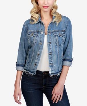 Lucky Brand Cotton Denim Trucker Jacket
