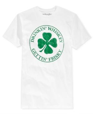 Mighty Fine Men's St. Patrick's Day Frisky Graphic-print T-shirt