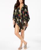 Cejon Hollywood Bouquet Lux Kimono & Cover-up