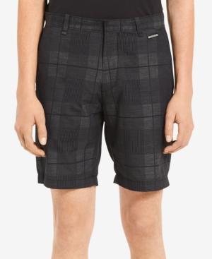Calvin Klein Men's Plaid Dobby 9 Shorts