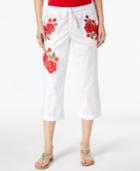 I.n.c. Embroidered Cargo Pants, Created For Macy's