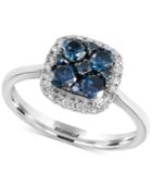 Bella Blue By Effy Diamond Ring (3/4 Ct. T.w.) In 14k White Gold