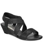 Impo Griselle Stretch Embellished Wedge Sandals Women's Shoes