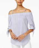 Bcx Juniors' Off-the-shoulder Trapeze Top