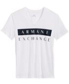 Armani Exchange Men's Graphic-print T-shirt.
