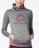 Reebok Speedwick Cowl-neck Graphic Sweatshirt