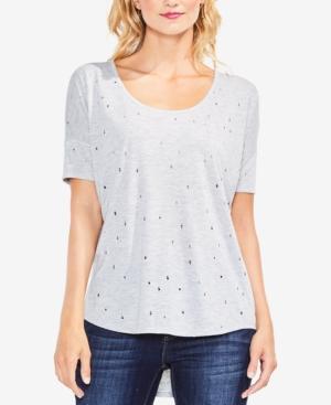 Vince Camuto Distressed Dolman-sleeve Top