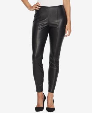 Jessica Simpson Juniors' Faux-leather Skinny Pants