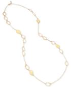 Kenneth Cole New York Gold-tone Stone Open Link Station Necklace