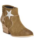 Dolce By Mojo Moxy Tracery Western Booties Women's Shoes