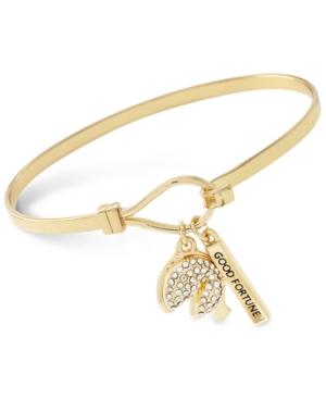 Bcbgeneration Gold-tone Good Fortune Bangle Bracelet