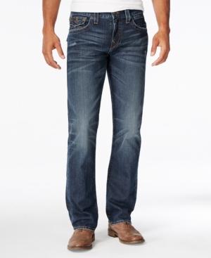 True Religion Men's Ricky Straight-fit Block Jeans