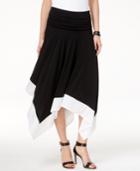 Inc International Concepts Petite Handkerchief-hem Convertible Skirt, Only At Macy's