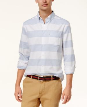 Ben Sherman Men's Slim-fit Check Striped Shirt